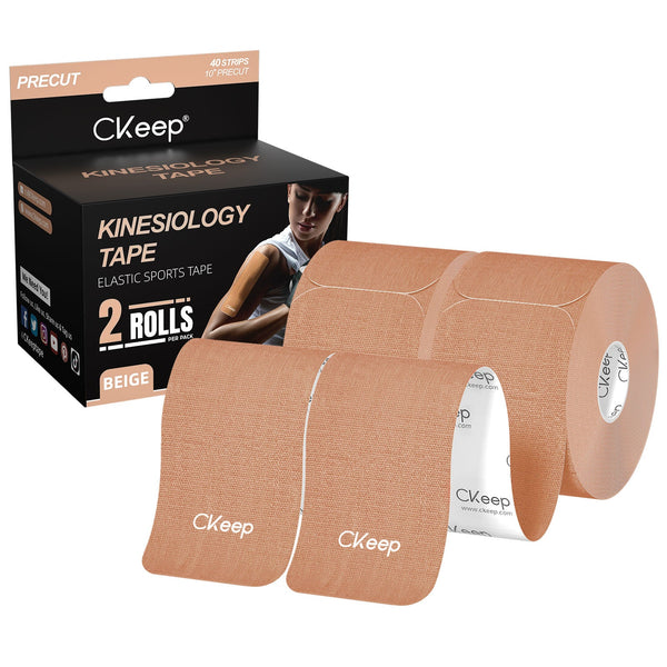 CKeep Kinesiology Tape — Pre-cut(2 Rolls)